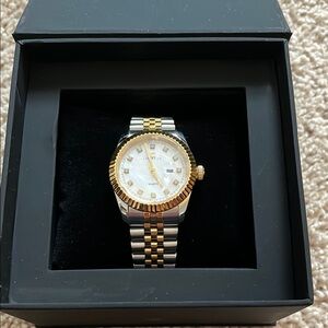 NWOT CC Luxory Co 36mm Two-Toned Watch